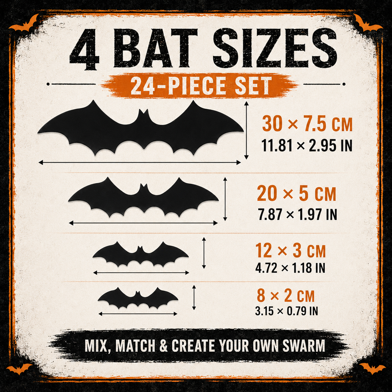 24 Pack - SpookyBats