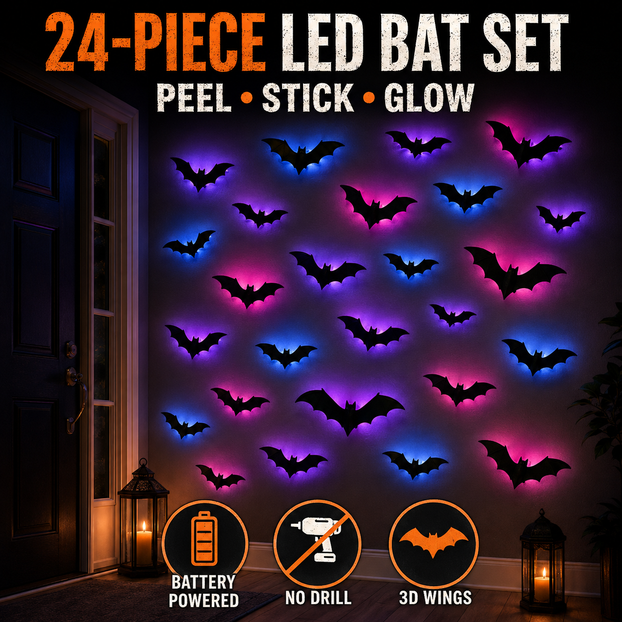 24 Pack - SpookyBats